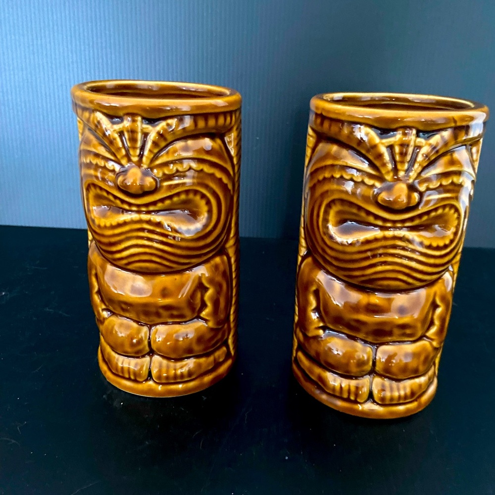 Tiki glasses.  2020 KC Hawaii Luau